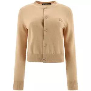 [아크네스튜디오]여성 페이스 패치 울 가디건 114598588