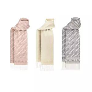 [DIOR]내일도착 여자 오블리크 캐시미어 스카프 머플러 목도리 149554129