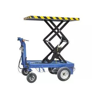 2M 전동 리프트 소형 이동식 화물 작업대 운반기 수직 고소