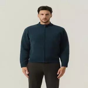 [페라로밀라노](정가318000원) 남성가을겨울 간절기손세탁 기모융본딩안감 풀짚업가디건AMSFTSC401