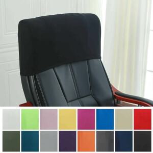 탄성 사무실 의자 등받이 커버 보호대 슬립 방진 머리 베개