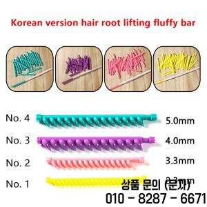 20/30Pcs 2.3/3.3/4/5mm 헤어 루트 파마 롯 바 클립이있는 컬러 뱅 푹신한 살롱 스타일링 도구