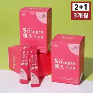 [2+1 단독행사] 에이지케어 식물성 갱년기 여성 호르몬 보충제 에스트로겐 Strogen 3개월