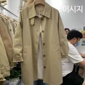 여성 하프 트렌치 재킷 트렌치코트 윈드 숏 바바리 캐주얼
