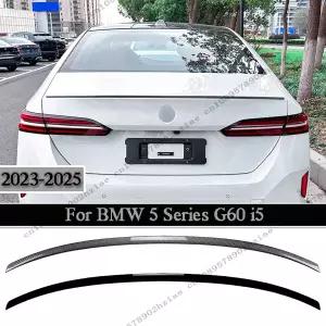 BMW 호환 5 시리즈 i5 G60 520i 530i M60 용 자동차 리어 스포일러 트렁크 윙 립 테일 트렁크 리드 루프 스
