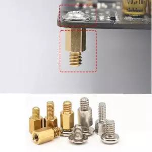 [골드스마일]SSD 지지대 조립 육가 메인보드 고정 나사 50p