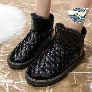 여성 방한 털부츠 겨울 패딩 푹신한 스타일 여자가을신발 앵글부추 발목부츠 발편한부츠