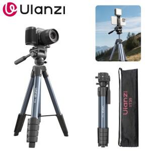 울란지 TT39 DSLR 카메라 휴대폰 비디오 삼각대 스탠드 캐논  후지 샤오미용 볼 헤드 팬틸 수평