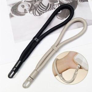 새로운 휴대 전화 교수형 로프 손목 스트랩 조정 가능한 짧은 손 끈 하이 엔드 튼튼한 체인 도난 방지 액세서리