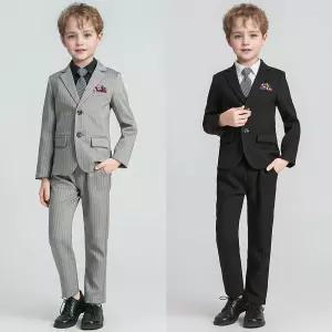 꼬마 신사 정장 턱시도 풀세트 자켓 양장 조끼 셔츠 타.