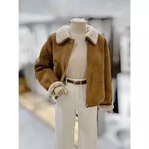 갤러리아 [반에이크]뽀글퍼 스웨이드점퍼(VB5ZJPM302Z)