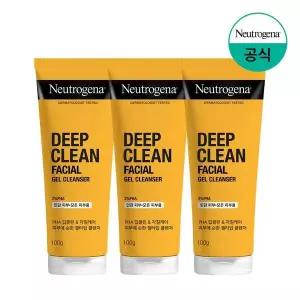 [뉴트로지나] 딥클린 훼이셜 클렌저 100gx3[35704348]