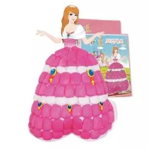 드레스 공주 꾸미기 견고한 풍선 플레이콘 에이미 1P 장난감