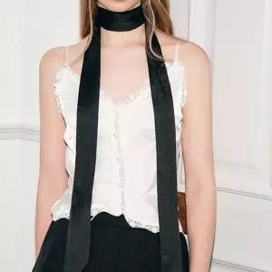 롱타이 슬림 롱 타이 초커 스카프 5X194CM 패션 힙한