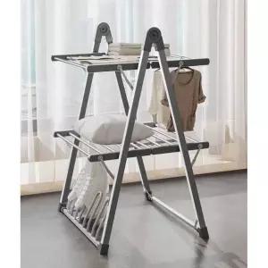 온열빨래건조대 드라이퀵 기숙사 건조기 그 블루 전기