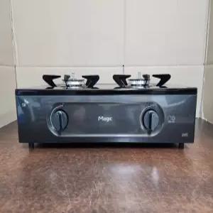 SK 매직 가스레인지 자동불꽃 조절기능 2구2센서 엘피지(LPG) 용