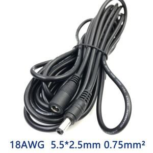 1m 3m 5m 18AWG 5.5x2.5mm 연장 케이블 XGIMI 프로젝터 H1S H2 슬림 xhas01 Z4 Z6 전원 코드