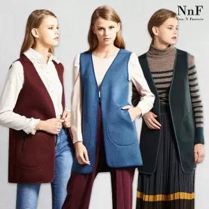 [루시앙]NNF 여성 더블페이스 쿠션베스트 (5color)