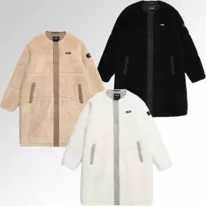 내셔널지오그래픽 MW N234WFJ130 W 웨이젤라 FLEECE 뽀글이 롱기장 집업 (여성)