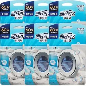 페브리즈 화장실용 상쾌한비누향 6.3ml 6개
