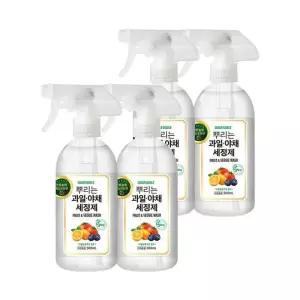 슈가버블 뿌리는 과일 야채 세정제 500ml x 4 코스트코 잡화마켓2601