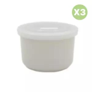 블루마마 도자기 간편 조리 찜 휴대용 도시락 400ml