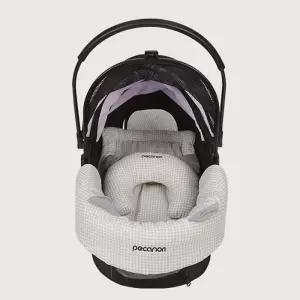 피카노리 강아지 유모차 쿠션 분리형 방석 컴포터 세트 카키그레이