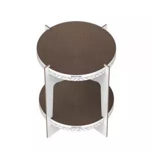 피카노리 고양이 2단 스크래쳐 캣타워 캣폴 스크래칭 보드 종이