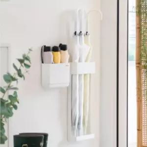 프랑코 우산꽂이 거치대 자석 8칸 인테리어 화이트