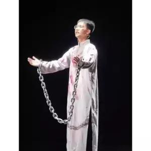 교도소 의상 죄수복 코스프레 복장 촬영 2번 그레이 160