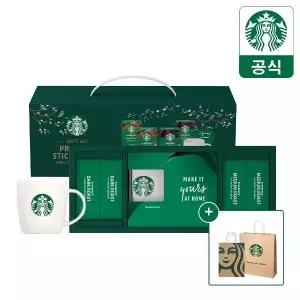 [무배+쇼핑백] 스타벅스 파우더커피 설 선물세트 (40T+머그)