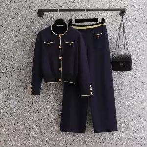 중년 빅사이즈 하객룩 블루 여름 데님