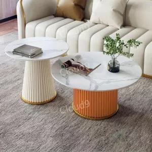 원형 소파테이블 템바보드 소파 거실 우드 식탁 대리석 좌탁