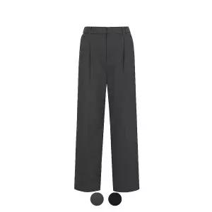 폴햄 여성 컴포트 원턱 와이드 슬랙스PHE1PP2039 1673049