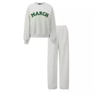 BNX 비엔엑스기모 자수 맨투맨 롱 팬츠 셋업 BX4OP002L02145352