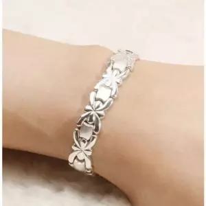 국내제조) 스파이더 은팔찌 92.5 무도금) 은팔찌 여성악세사리 여성팔찌