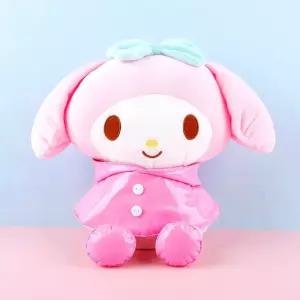 산리오 마이멜로디 우비 봉제인형 25cm(중형)/여자아이선물/귀여운봉제인형/애착인형/유치원선물/어린이집