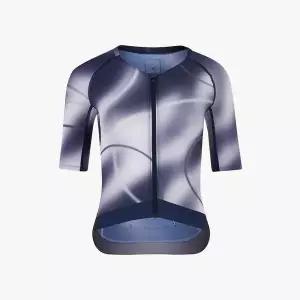 [스파이더]여성 사이클 그래픽 패턴 반팔 저지 SPJPCNFT553WDNY 710072