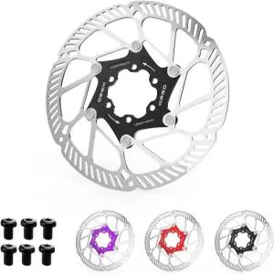 RACEUEL IIIPRO A2 140mm 160mm 180mm 203mm 플로팅 바이크 디스크 브레이크 로터 볼트 6개 MTB 마운틴