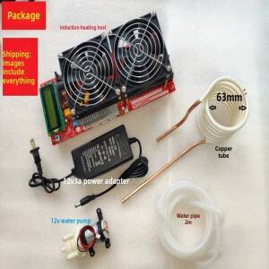 고주파 유도 가열기 보드 모듈 ZVS 드라이버(방열판 코일  워터 펌프 포함), 전력 3000W 55A