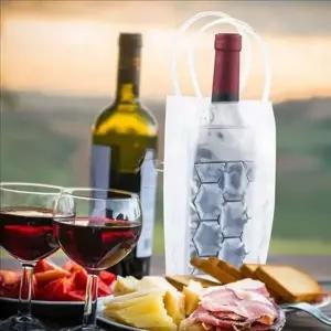 휴대용 와인 쿨러 백 아이스 칠러 음료 보냉 가방 샴페인 보관 용기