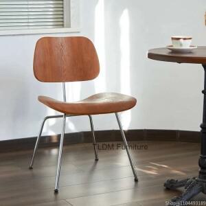 북유럽 Eames 의자 홈 카페 레스토랑 복고풍 식당 현대적인 미니멀리스트 디자인 내구성이 뛰어나고  세련