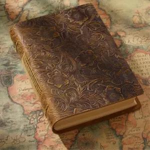 소가죽 노트 두꺼운공책 드로잉북 여행일기 만년 디자인다이어리 키덜트 스케줄러