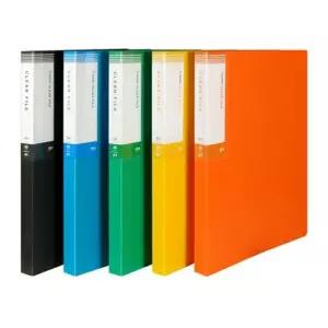 TBZ 현풍 프론티어화일 A4 40매 흑색 박스 80개입 클리어화일 사무용화일 다용도화일