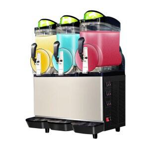 슬러쉬기계 슬러시기계 빙수기 스무디 노스텔지어 매장용 아이스 용 칵 2중 슬러쉬