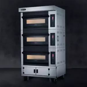 한영 브레소 HBMO-203 업소용 베이커리 빵집 2매 3단 미니 데크 오븐