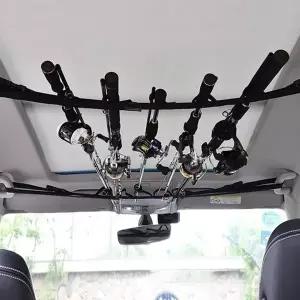 자동차 낚싯대 거치대 차량용 낚시대 지대 천장 로드 홀더-WFIXOM8
