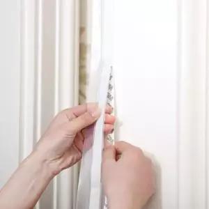 방풍 외풍 창문 틈 방문 투명 막이 테이프 소음 차단 WFLXIOP