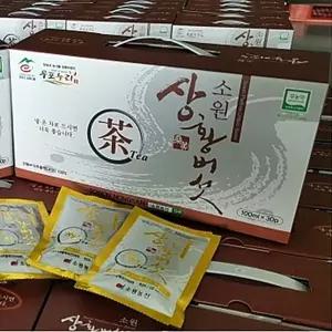 건강차 상황버섯 100ml 30포 참나무재배 액기스 버섯엑 엑기스 선물용즙 세트 부모님