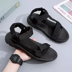 편안한 여름 남성 찍찍이 샌들 경량 벨크로 남자 신발 여름샌들 벨크로샌들 찍찍이샌들